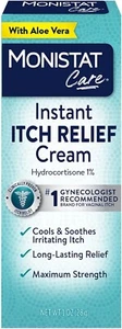 Monistat Instant Feminine Itch Relief Cream for Women Maximum Strength, 1 oz - Picture 1 of 5