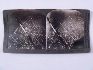 WW1 "VEDUTA DELLA CITTÀ TEDESCA DALL'AEREO BRITANNICO" KEYSTONE STEREOVIEW V18922 WWI - Foto 1 di 3