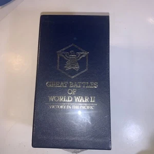NEW GREAT BATTLES OF WORLD WAR II VICTORY IN PACIFIC 4 VHS Reader's Digest21 - Picture 1 of 7