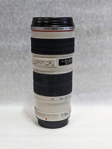 Pre-Owned Canon EF 70-200mm F/4L USM Lens with Hood and Case Made in Japan