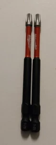 2x Nuevas brocas de atornillador de impacto Milwaukee Shockwave 3,5" Torx T25 - Imagen 1 de 1