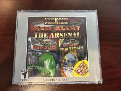 Command & Conquer: Red Alert -- The Arsenal Jewel Case (PC, 2001) - SEALED, NEW - Image 1 of 4
