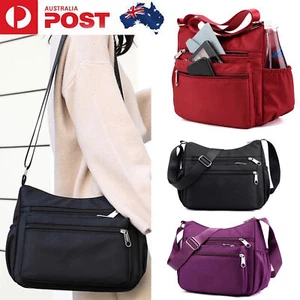 Travel Multi Pocket Shoulder Bag Waterproof Cross Body Handbag Messenger Bags - Picture 1 of 15