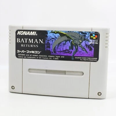 Super Famicom BATMAN RETURNS Cartridge Only Nintendo sfc - Image 1 of 2