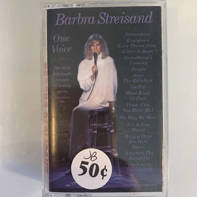 Barbra Streisand One Voice (Cassette) - Image 1 of 2