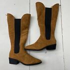 Tru Comfort Foam Cognac Brown Knee High Boots ‘xwc-celeste’ Womens Size 7.5 New