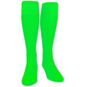 Pearsox Ultralite Knee High Long Baseball Football Tube Socks, Neon Green - Picture 1 of 1