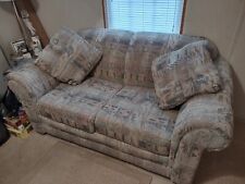 Loveseat Hide A Bed Sleeper Sofa Couch With Matching Cushions Nice Condition