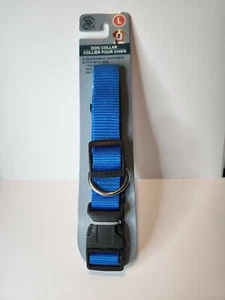 Blaues verstellbares Hundehalsband für große Hunde - Bild 1 von 1