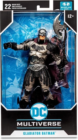 Dc Multiverse 7in Dm Gladiator Batman Action Figure Cover