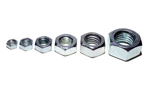 Muttern Sechskantmutter Verzinkt DIN 934 Mutter M4 M5 M6 M8 M10 M12 M16 KL 8 - Bild 1 von 1