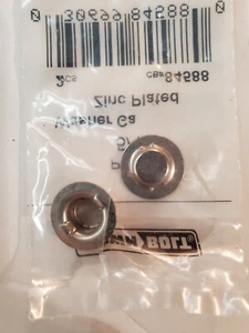 24pcs Push Nuts Washer Cap 5/16" Crown Bolt Zinc Plated Axle Retainer Caps - Picture 1 of 3