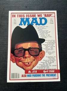Mad Magazine 1992 Rap Musik Lime Rock Karte #278 (NM) - Bild 1 von 2