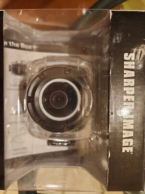 Sharper Image Black SVC355 HD Action Camera w/ Waterproof Case - NIB - Image 1 of 4