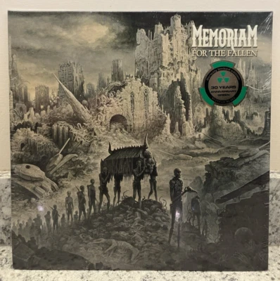 Memoriam – For The Fallen ; LP 2017 Ltd Ed 300  Anniversary Green (MINT SEALED) Foto 1 de 2
