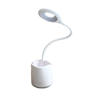 LED Desk Table Lamp 4W CCT Dimmable With Accumulator and Cup Holder Rechargeable - Picture 1 of 14