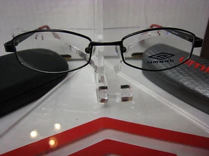 UMBRO EYEGLASSES FRAME U843 in BLACK 47-17-135 DEMO WITH CASE AUTHENTIC - Picture 1 of 3