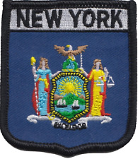 New York Città Stati Uniti D'America Bandiera USA Patch Ricamato