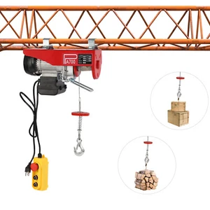Elevador eléctrico elevador grúa cabrestante de garaje 1543 lb con control remoto 110 V EE. UU. - Imagen 1 de 9