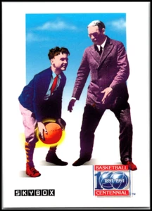 1991 Skybox #332 Dr James A Naismith -  HOF FREE SHIPPING! - Picture 1 of 2