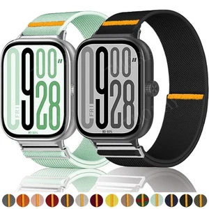 Nylon Armband Strap Band für Xiaomi Mi Band 8 9 Pro/Redmi Watch 5 4 Ersatz - Bild 1 von 108