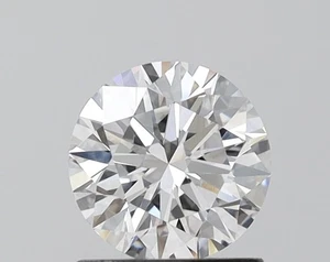 1.01 ct E-VVS2 Round Diamond, IGI Certified Diamond, CVD Lab Grown Loose Diamond - Picture 1 of 8