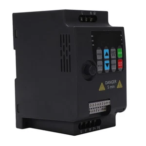 Compact 2.2KW 220V VFD Inverter Single to Three Phase Converter - Picture 1 of 11
