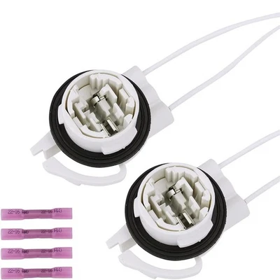 2X Light Socket Wire Harness Pigtail Repair Kit For Cadillac Chevrolet GMC LS94 - Image 1 of 4