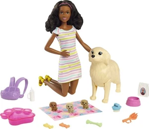 Barbie Doll and Accessories Playset with Brunette Doll, Mommy Dog, 3 (US IMPORT) - Bild 1 von 7