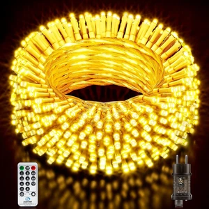 Luci Albero Di Natale, 43.2M/141.73FT 320 LED Luci Natalizie Da Esterno Ed Inter - Foto 1 di 12