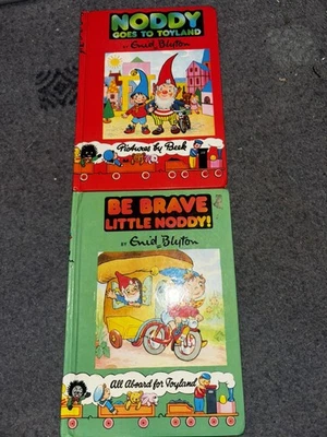VINTAGE NODDY BOOKS NO 1 and 13 1986  - Image 1 of 4