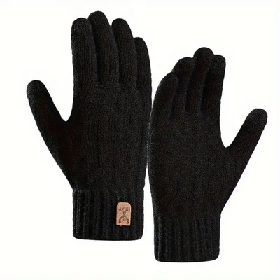 COLOMAX Winterhandschuhe Herren Damen Touchscreen Wärme Winter Thermohandschuhe Strick