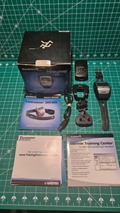Garmin Forerunner 205 Watch GPS Enabled Trainer For Runners Working Boxed - Picture 1 of 4
