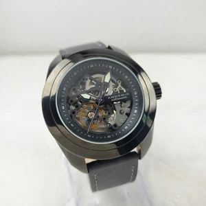 OROLOGIO UOMO ANDROID AUTOMATICO SCHELETRO AD523 NERO WR 100M 21 JEWELS - Foto 1 di 10