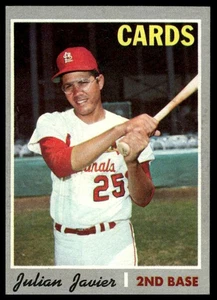 1970 Topps #415 Julian Javier VG-EX SET BREAK SHARP - Picture 1 of 2