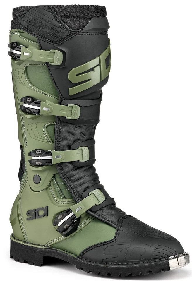 Sidi X Power Enduro Mens Motorcycle Boots Army Green - Изображение 1 из 3