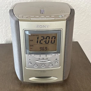 Sony ICF-CD863V Dream MACHINE  FM/AM CD Player Alarm Clock Radio - Picture 1 of 9