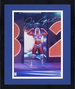 Framed Jade Cargill WWE Signed 16" x 20" 2024 Royal Rumble Entrance Photograph - Picture 1 of 1