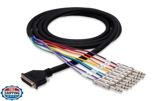 Hosa DTP803 Balanced Snake DB25 a 1/4" TRS - (9,75 pies) (negro) - Imagen 1 de 4