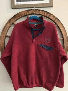 Vintage Widespread Panic 90s Road Crew Fleece Pullover XL Athens Frat WSP Dead - Picture 1 of 5