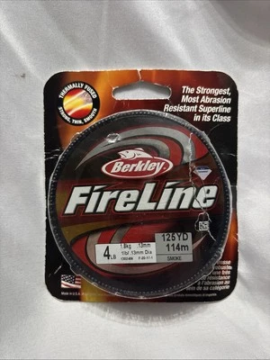 Berkley FireLine Fused Superline линия с термоплавким предохранителем 125 ярдов 4 фунта - Изображение 1 из 2