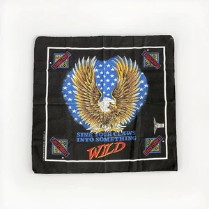Bandana Vintage Easyrider Harley Cycle Magazine Affonda i tuoi artigli in qualcosa - Foto 1 di 5