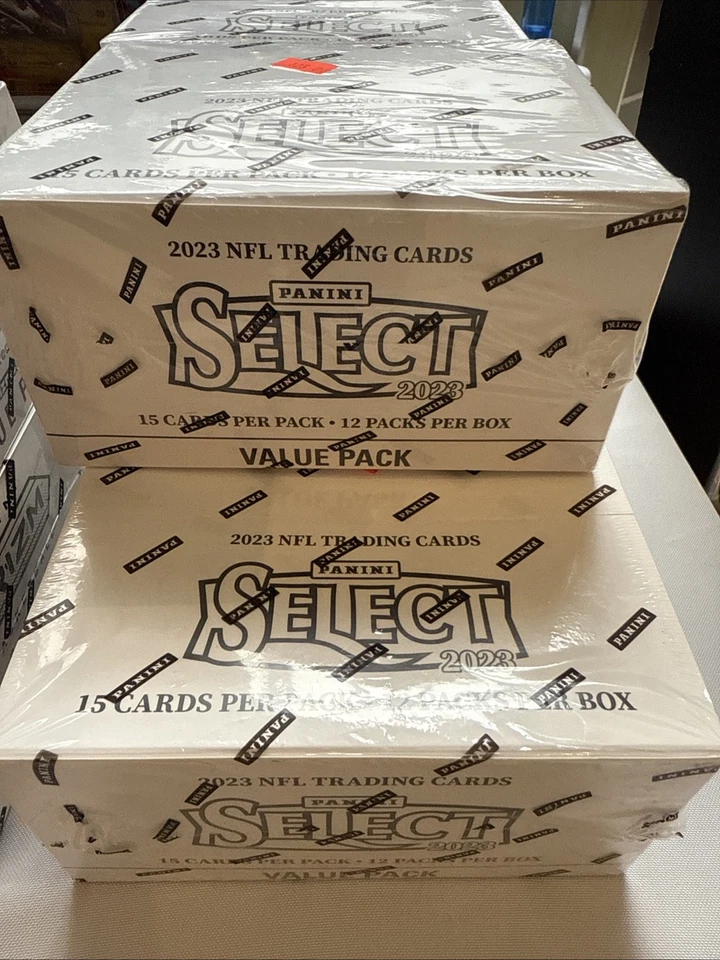 2023 PANINI SELECT FAT PACKS FOOTBALL CARDS FACTORY SEALED BOX 12 PACKS CELLO - Image 1 of 1
