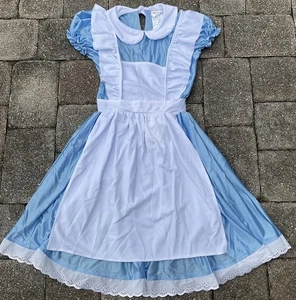 Costume Alice nel Paese delle Meraviglie Bambina California Grande L 10-12 Halloween - Foto 1 di 4