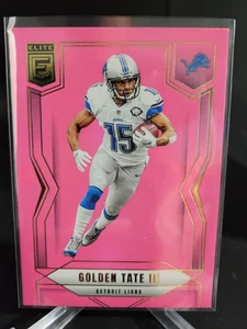 Panini Donruss Elite 2025 - Golden Tate III Pink Parallel #17 Lions - Imagen 1 de 4