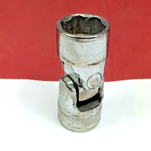 As-is 1958 Snap-on 1/2" FS16A 3/8" drive 6pt Shallow Universal Swivel Socket - Picture 1 of 7