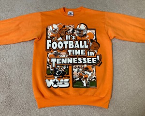 Vintage 90s Tennessee Volunteers 94 Football Sweatshirt Medium UT Vols 1994 RARE