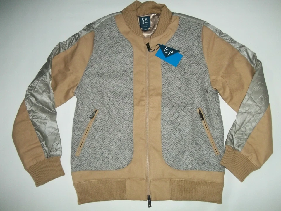 UNDER ARMOUR Ropa Deportiva UAS WOOL BOMBER CHAQUETA AISLADA PARA Hombres MEDIANA $300 NUEVA Foto 1 de 4