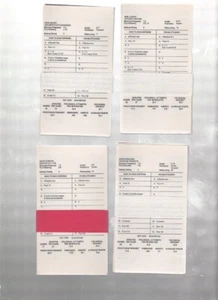 Complete 1977-78 Strat O Matic Basketball 22 Teams 11 Cards Per Team EXMT - Picture 1 of 7