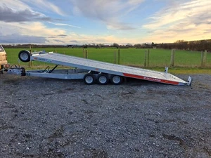 New Temared 5820 Carkeeper Trailer 3500Kg Triaxle Tiltbed Car Transporter - Picture 1 of 17